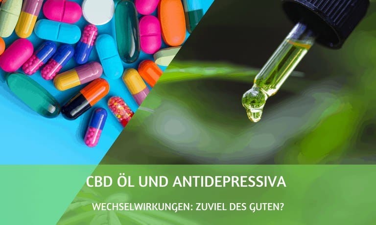 CBD Öl und Antidepressiva Wechselwirkungen: Zuviel des Guten?