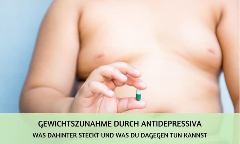 Gewichtszunahme durch Antidepressiva