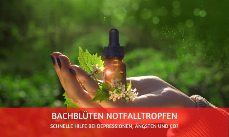 Bachblueten Rescue bei Depressionen