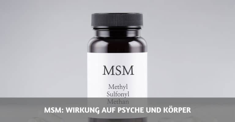 MSM Wirkung Psyche und Koerper