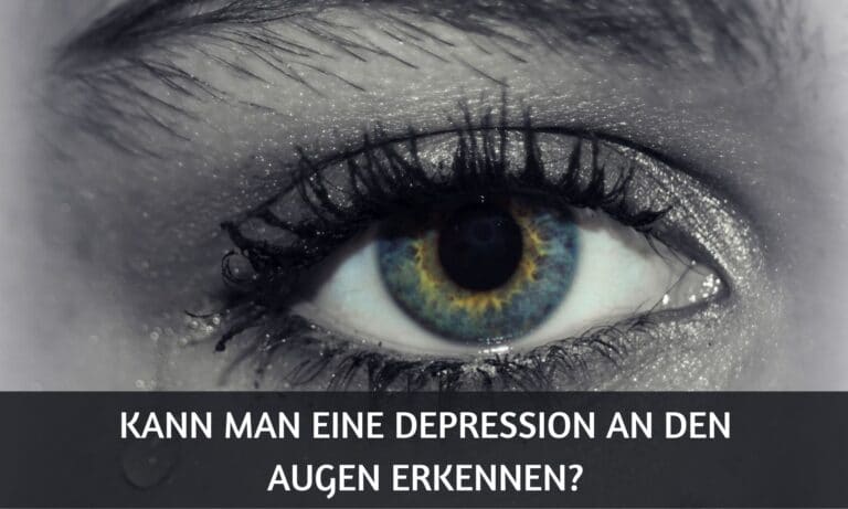 Depression an den Augen erkennen