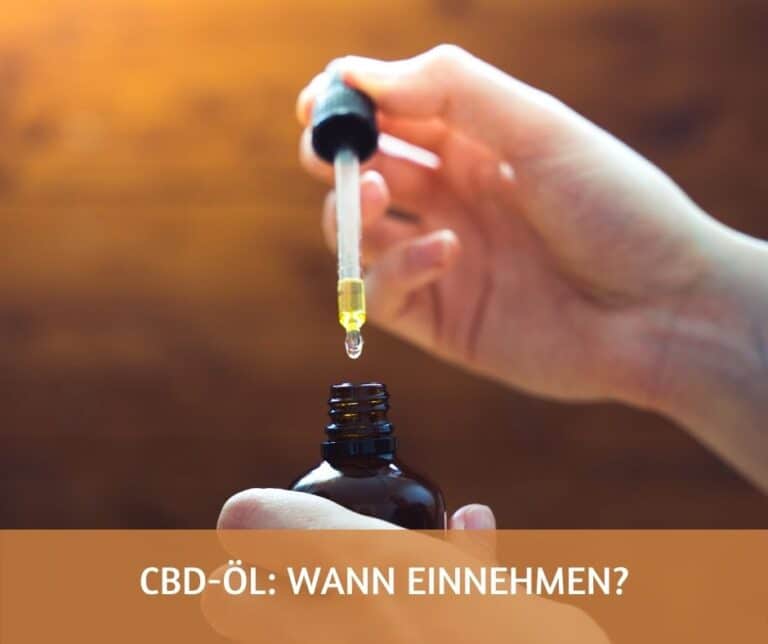 CBD Oel wann einnehmen