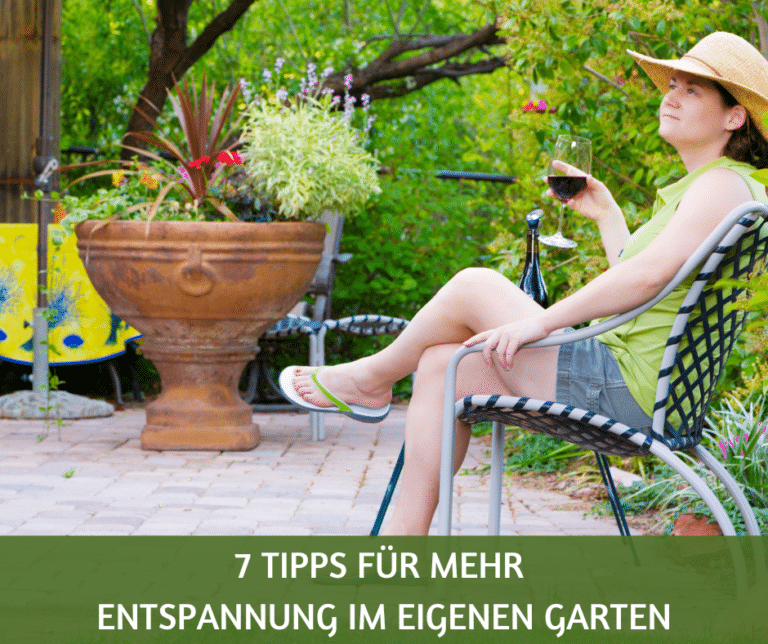 Entspannung im Eigenen Garten