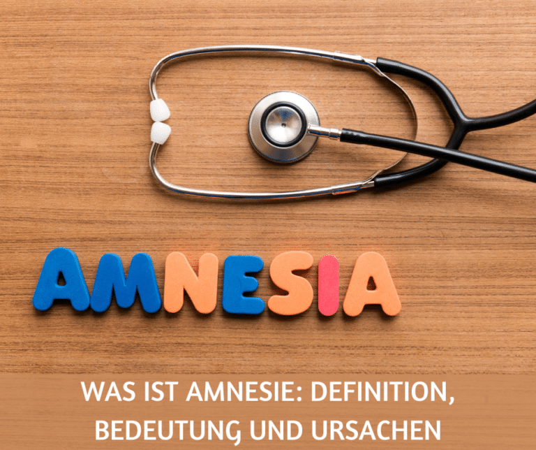 Was ist Amnesie Definition Bedeutung und Ursachen