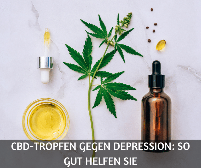 CBD-Tropfen gegen Depression so gut helfen sie