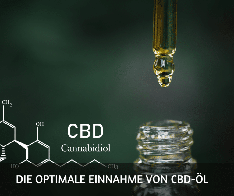 Die optimale Einnahme von CBD-Öl