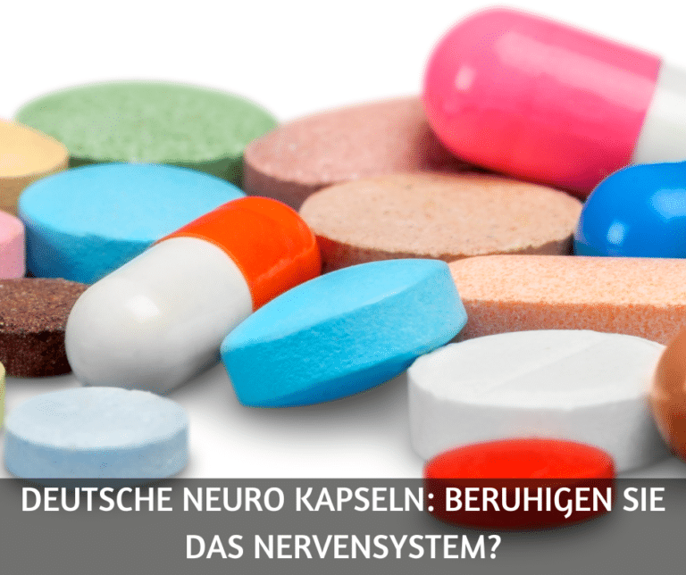 Deutsche Neuro Kapseln beruhigen sie das Nervensystem