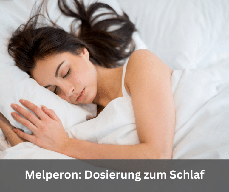 Melperon Dosierung zum Schlaf