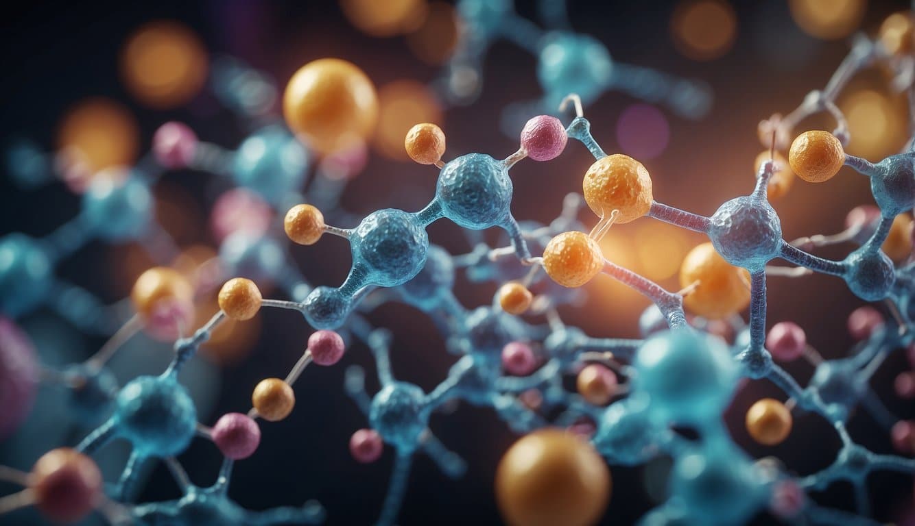 Amino acids interacting with metabolic pathways, influencing the psyche