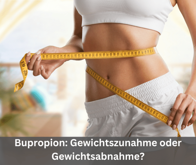 Bupropion Gewichtszunahme oder Gewichtsabnahme