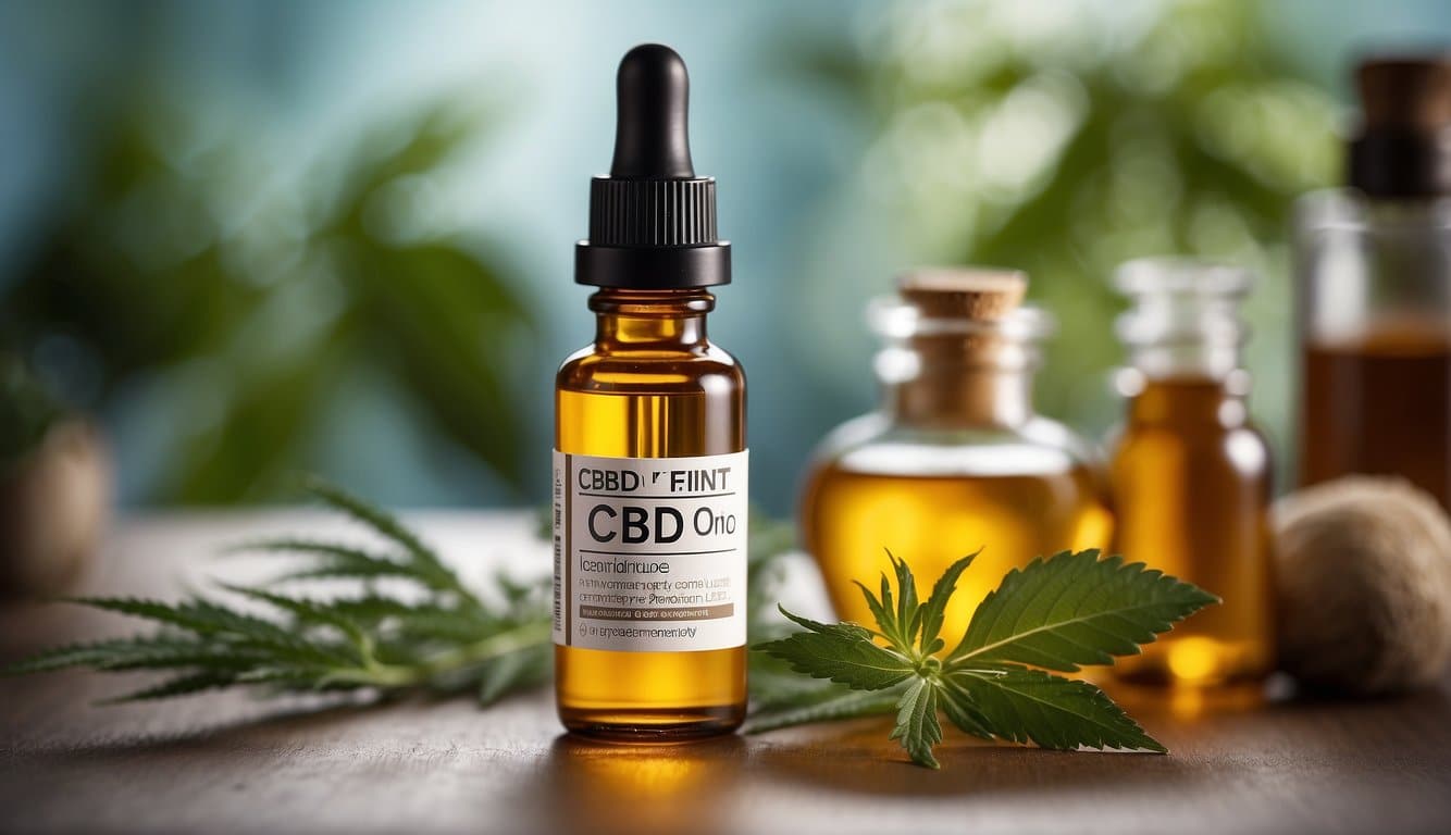 cbd flasche mit oel