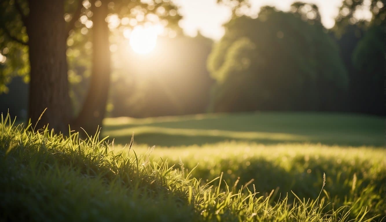 Sunlight enters a room, casting a warm glow on the surroundings. Books and plants are placed strategically to catch the light, creating a serene and inviting atmosphere