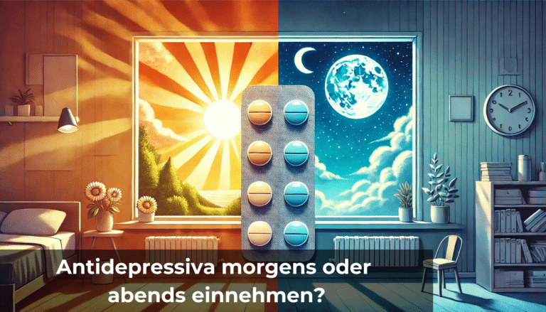 Antidepressiva morgens oder abends: wann einnehmen?